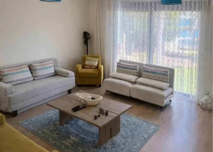 别墅 Beachfront Duplex 3-br In Pelitkoey, Access Ören